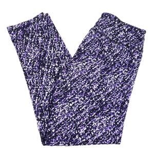 Energie Jessa Print Workout Crop Legging Size Small Athleisure Sporty Activewear